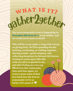 gather2gether TICKETS! 🧡