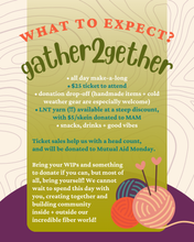 gather2gether TICKETS! 🧡