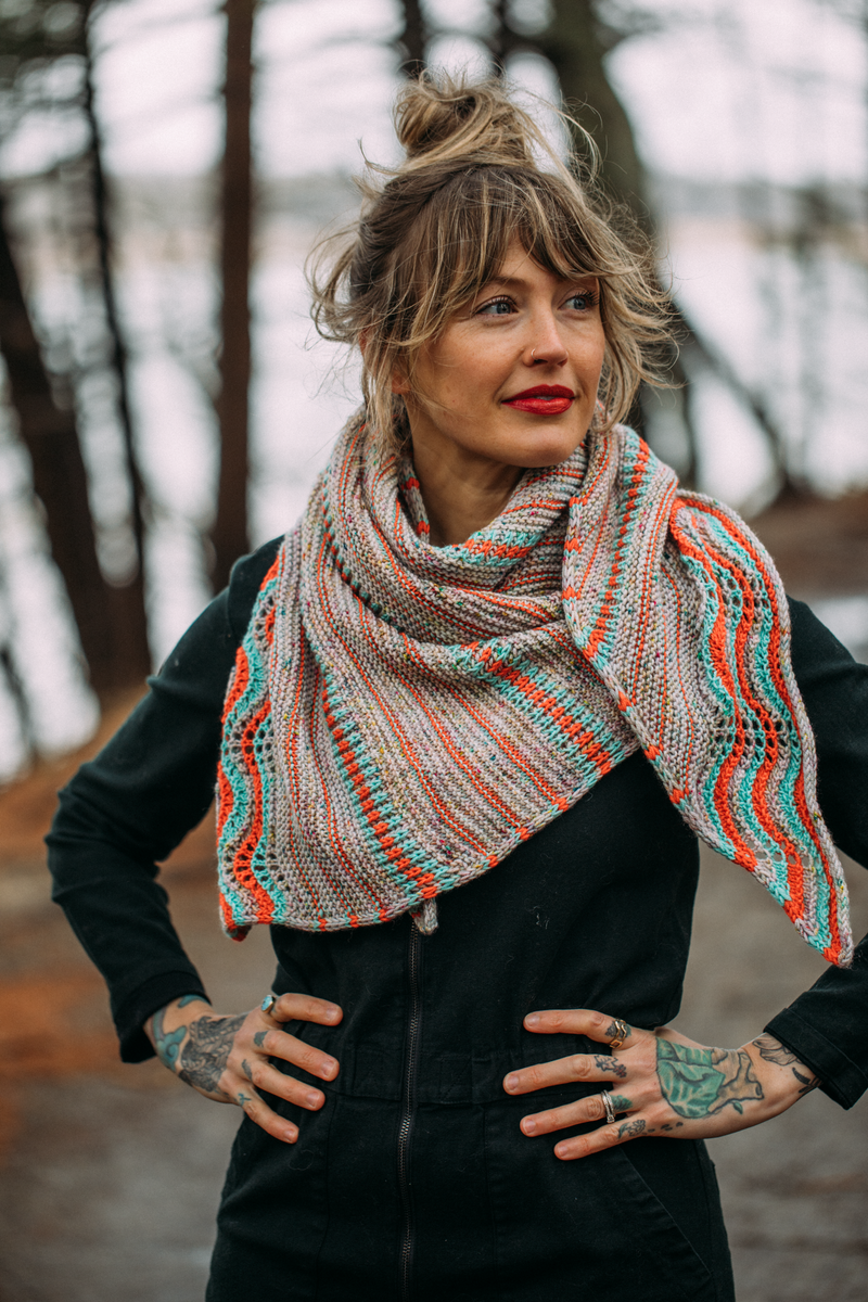 Melt Shawl Kits – Explorer Knits + Fibers