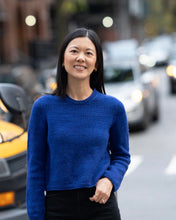 Avenue Pullover Kit: Earthy DK in Butterfly Pea Flower (PREORDER!)