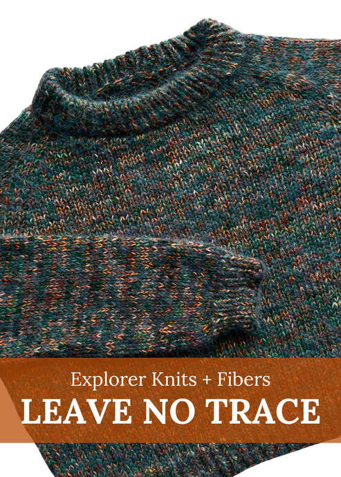 LEAVE NO TRACE Doppio Sweater Edition!